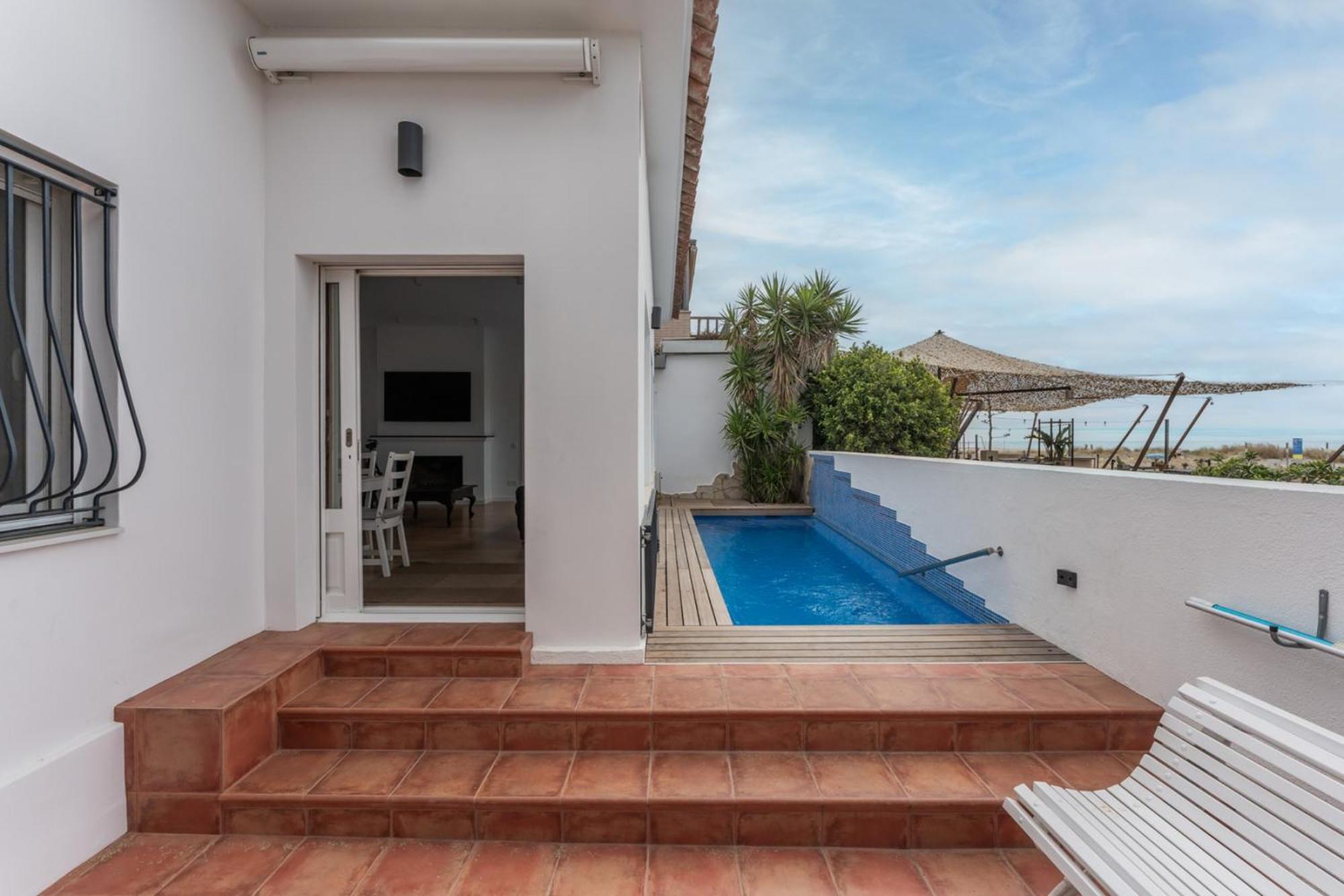 Beach Villa Cristina By Hhbcn Castelldefels Cameră foto