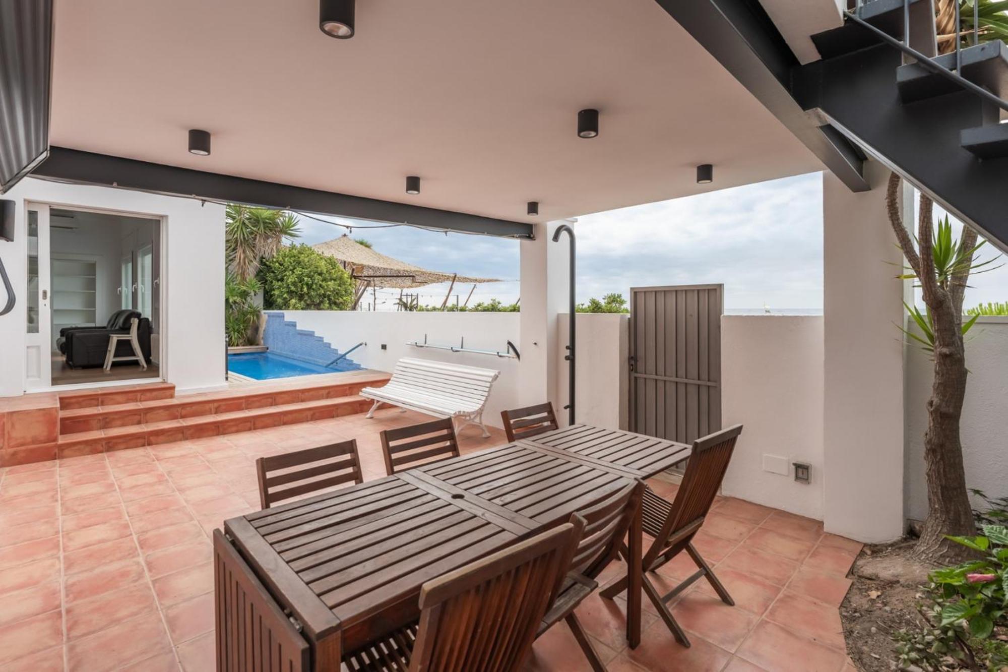 Beach Villa Cristina By Hhbcn Castelldefels Cameră foto