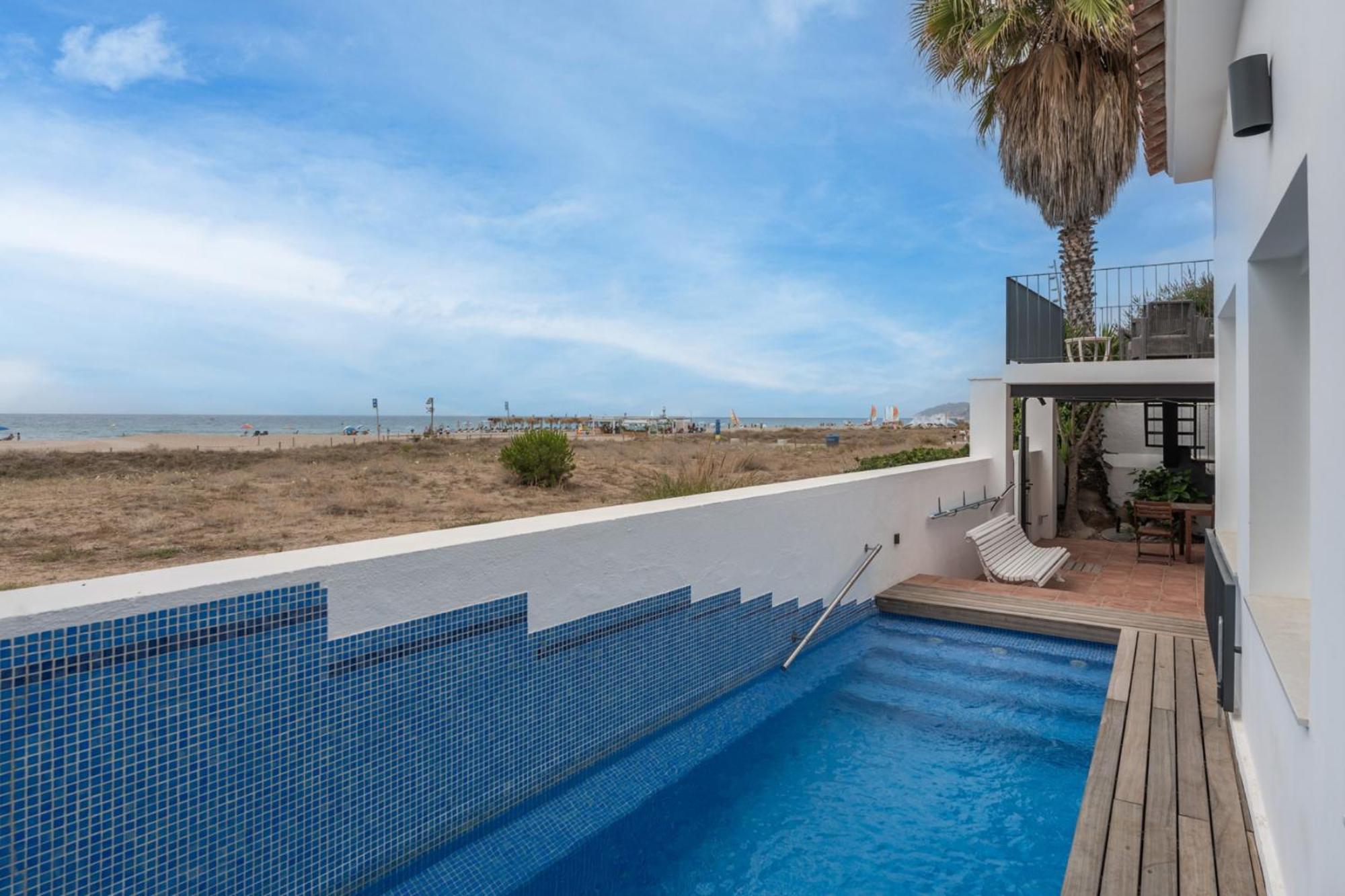Beach Villa Cristina By Hhbcn Castelldefels Cameră foto